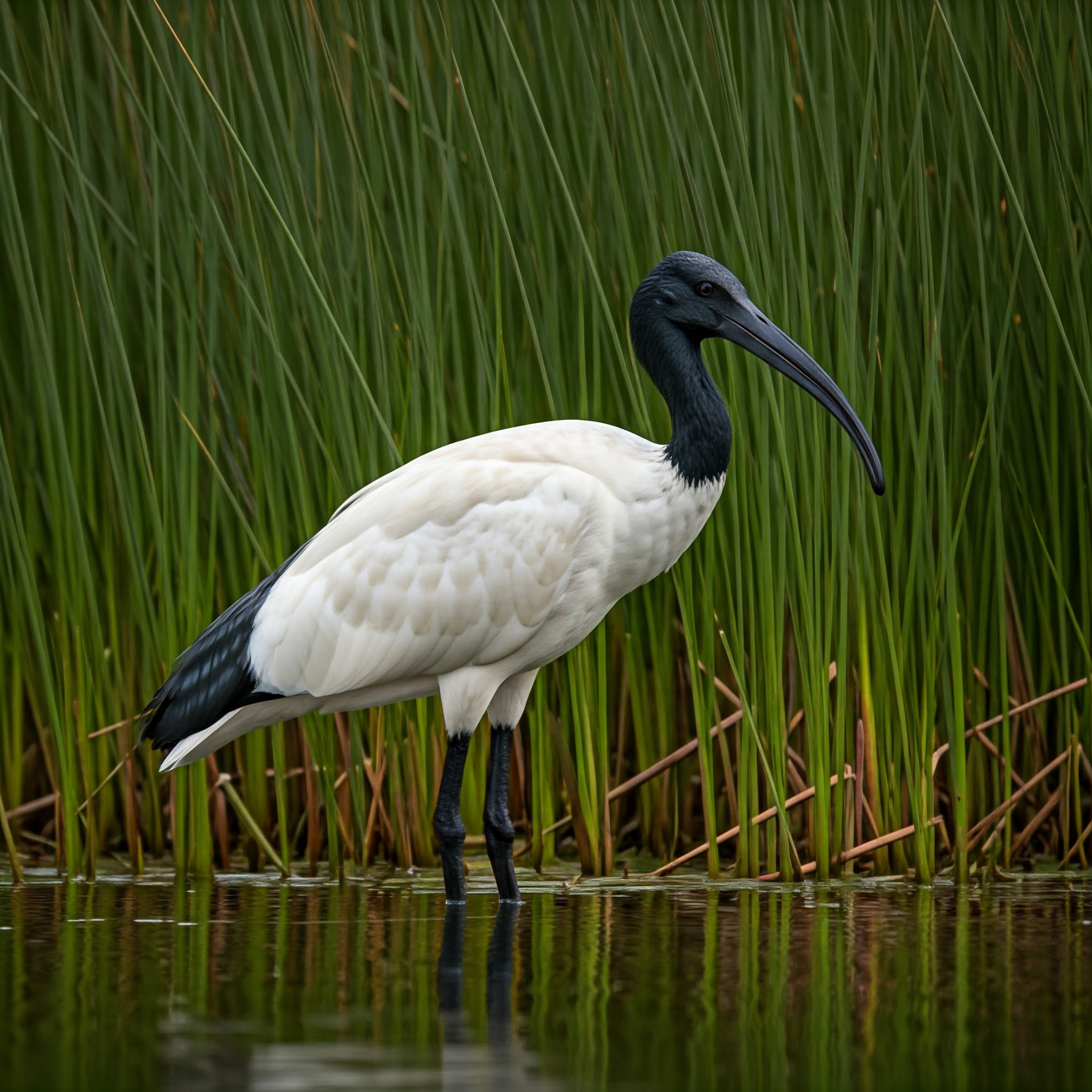 Black-headed Ibis in Yala Safari