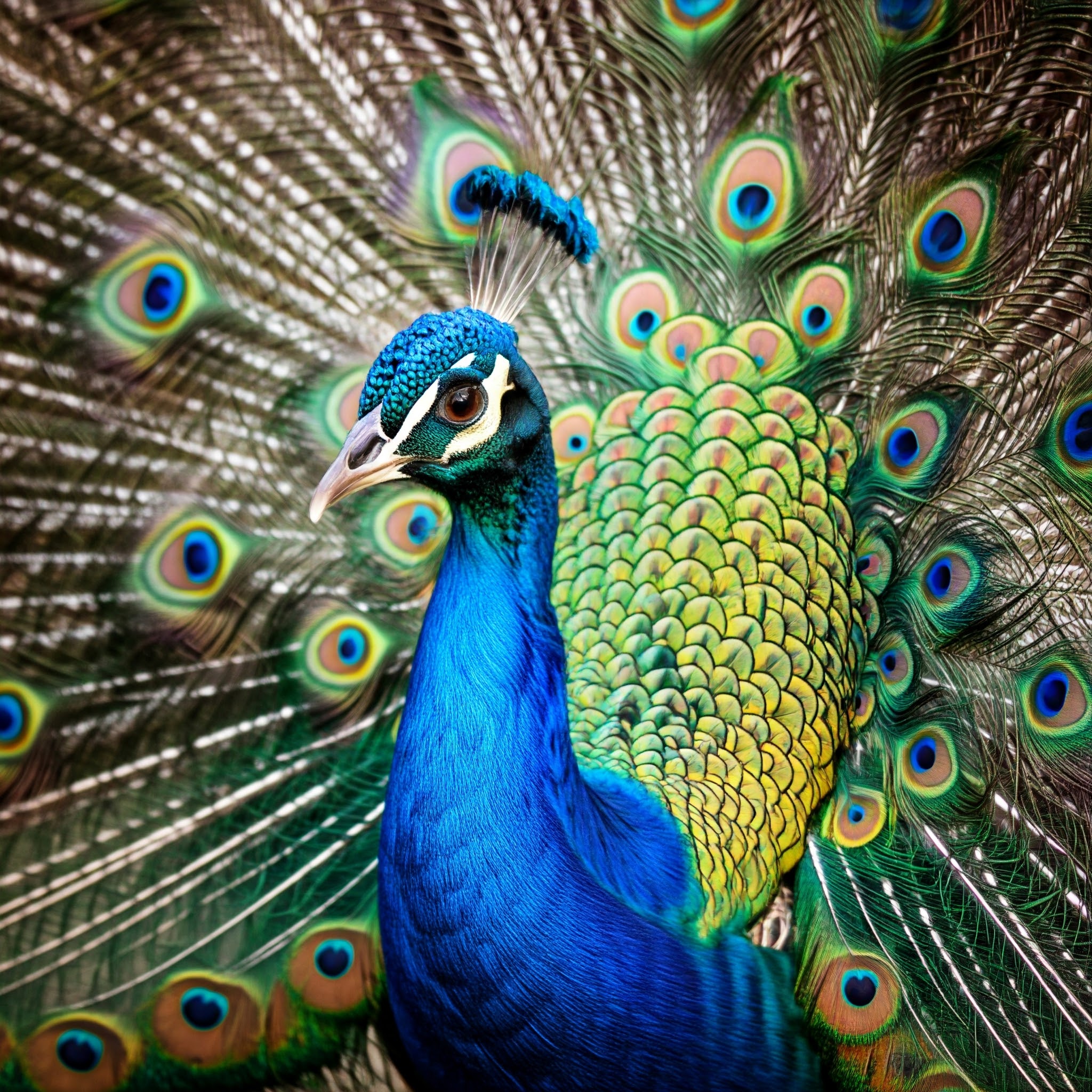 Indian Peafowl in Yala Safari