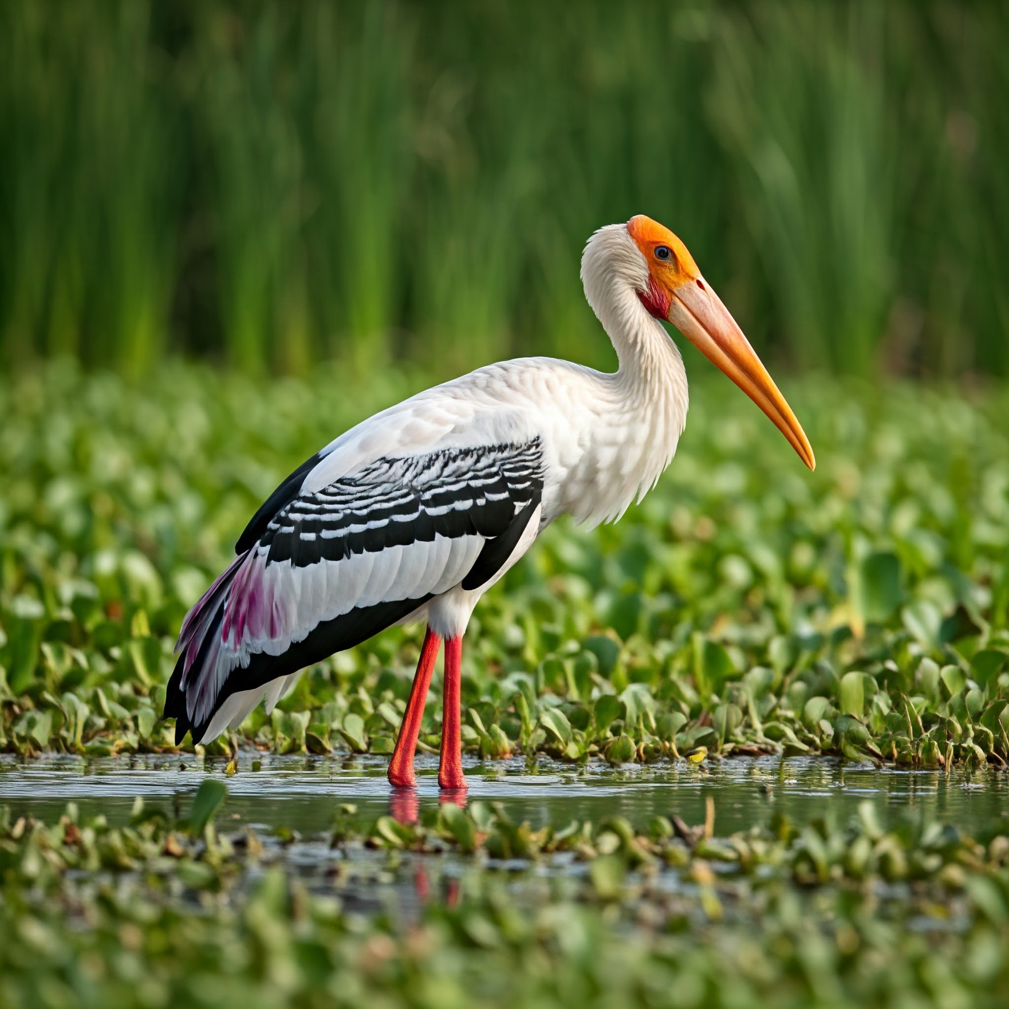 Painted Stork in Yala Safari